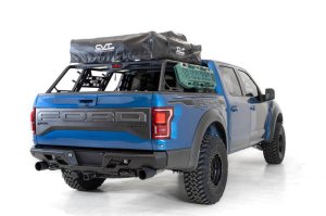 Ford Raptor Chase Rack - Addictive Desert Designs - ADD-Lander Overland Rack - Hammer Black - `15-`27 Ford Raptor Chase Rack - Addictive Desert Designs - ADD-Lander Overland Rack - Hammer Black - `15-`27